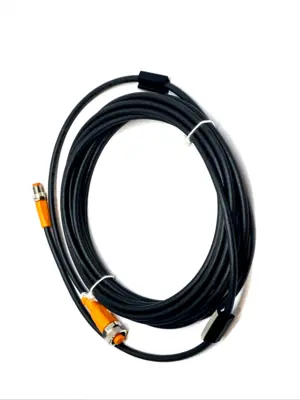 USED IFM M12 SENSOR CABLE FEMALE SHIELDED 5M EVC299