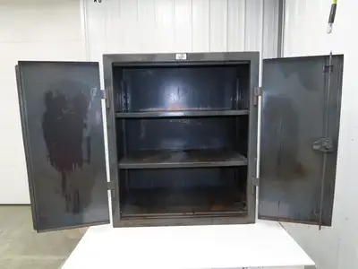 Strong Hold Extreme Duty 12 GA Counter-Height Cabinet 2 Shelf 36x20x42"