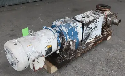 SPC9031  Pump 3" inlet Tri-Rotor, Inc. positive displacement pump model , 10 hp, CS