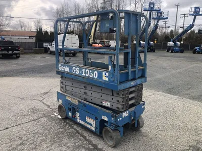 Used 2007 GENIE GS-1930 ELECTRIC SCISSOR LIFT Scissor Lifters Alberta CA | Adcock Equipment #1418064
