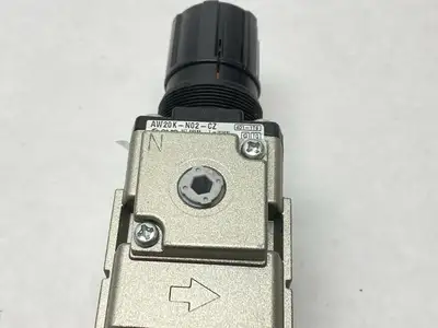 USED SMC MODULAR FILTER REGULATOR RESTRICTED