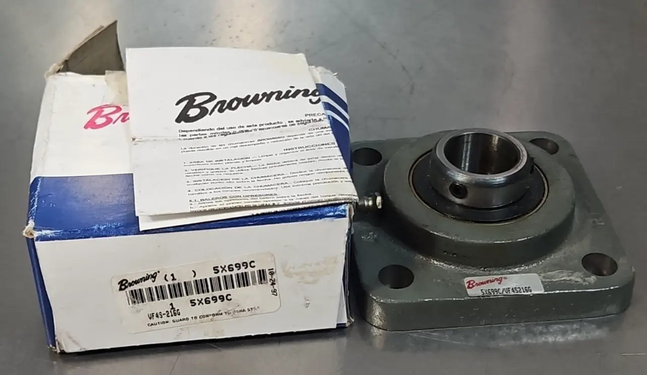 Browning VF4S-216 G Bearing 5X699C 1" Bore 4-Bolt Flange Mount Loc6F30