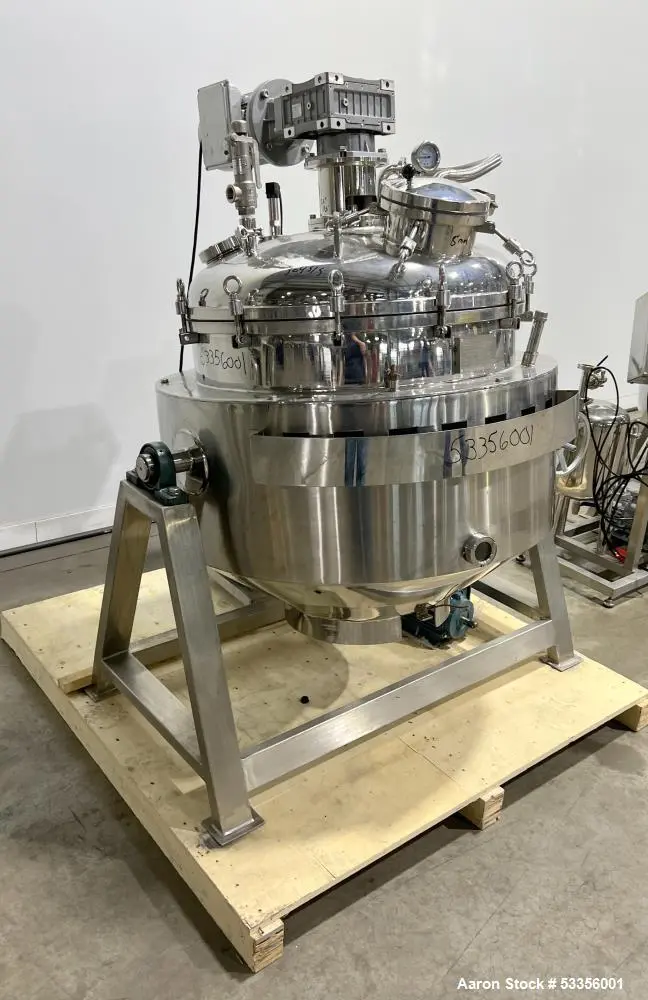 Flowtam Model GJC-020P 52.8 Gallon (200L) Sanitary Process Equipment Kettle