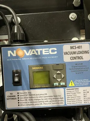 2011 NOVATEC ND-7 PLASTICS DRYER | Machinery Network (6)
