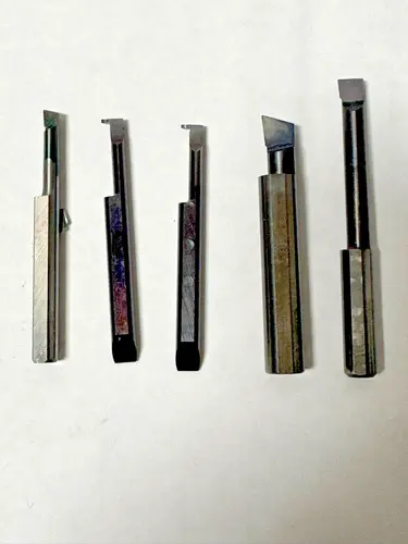 Solid Carbide Boring Bars Lathe Mill Machinist Tool Threading Lot of 5