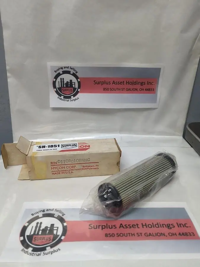New | in-Stock HYCON 0110R010BNHC Parts (Hydraulics and Pneumatics) Ohio US | Surplus Asset Holdings #1227907