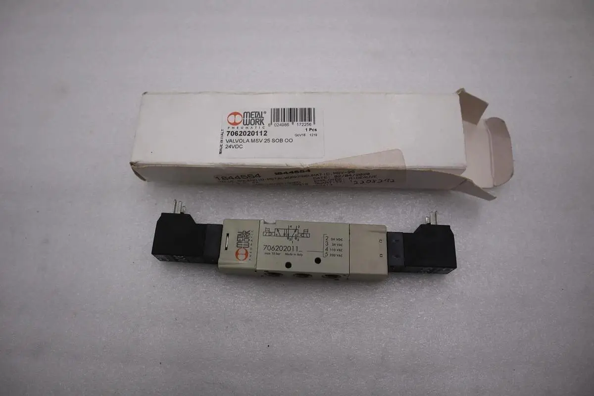 NEW OPEN BOX Metalwork 7062020112 Valve MSV 25 SOB OO 24VDC STK H1586A