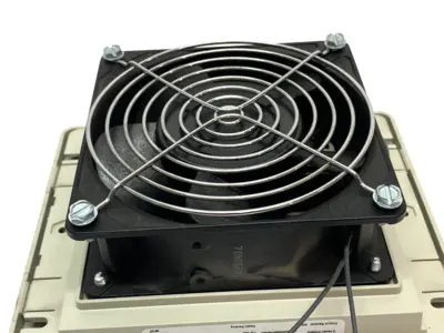 Used Hoffman Side Mount Vented Filter Fan Assembly for Electrical Enclosure Electronic Component Fans Michigan US | Maverick Industrial Sales #1494862