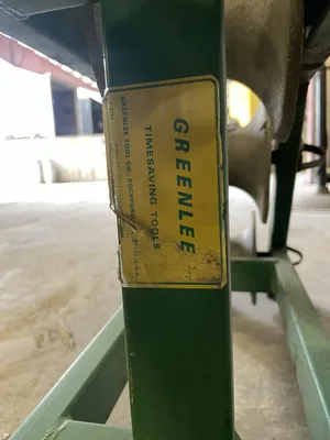 Greenlee 48″ Radius Right Angle Conveyor Sheave w/ 5” x 7” Wheels