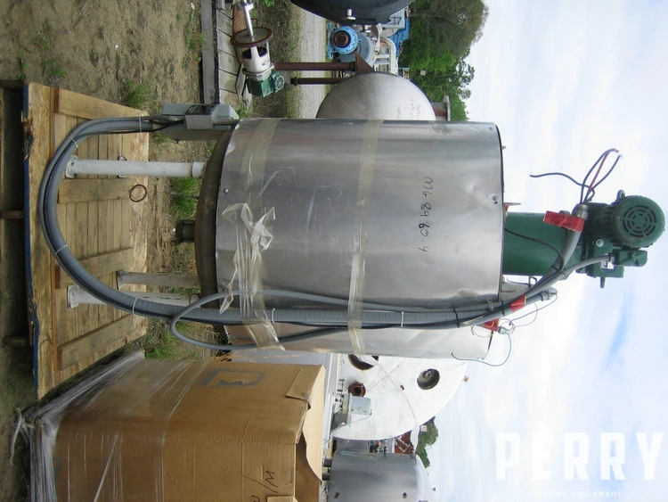 _UNKNOWN_ 175 Gallon Tank S/S - 0 to 999 Gal. (H=height, L=length) | Perry Equipment