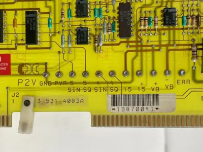 USED CINCINNATI MILACRON 3-531-4083A P2V CONTROL BOARD 35314083A