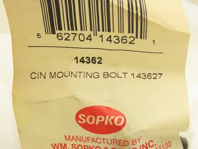 Sopko C400-2BKW Cincinnati RH Adapter For 1.250" ID Wheels .87" Large End Taper