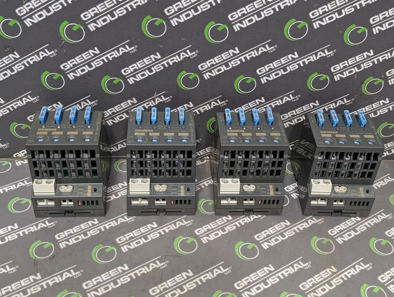 Lot of 4 Siemens 6EP1 961-2BA00 SITOP select Diagnostic Module Used