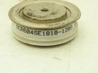 Mitel DCR604SE1818-1289 Thyristor Puck Rectifier Diode 1.5" Dia Lot of 2