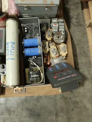 5 PALLETS OF ASSORTED ELECTRICAL AND COMPONENTS