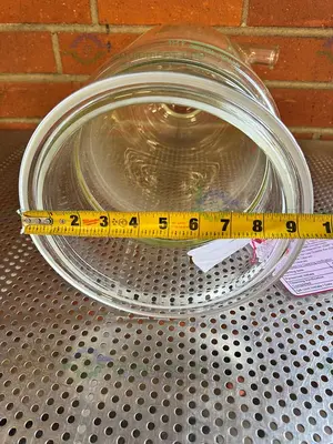 Used CHEMGLASS 10 LITER JACKETED PROCESS REACTION VESSEL Glassware - Other California US | Equipment Lab #1407301