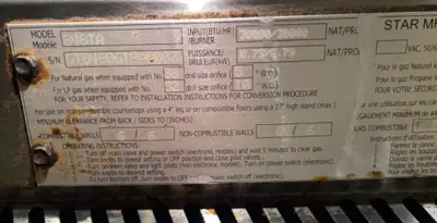 182-0026 Ultra-Max 848TA 48 Inch Flat top Griddle