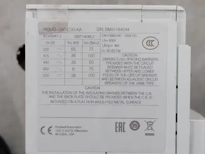 NEW ALLEN-BRADLEY 140MG-G8P-C30-KA