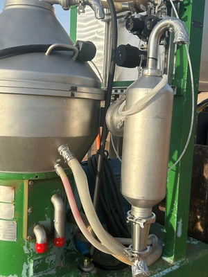 Alfa-Laval CHPX 407 TGP-14CG-60 separator skid, 316SS.