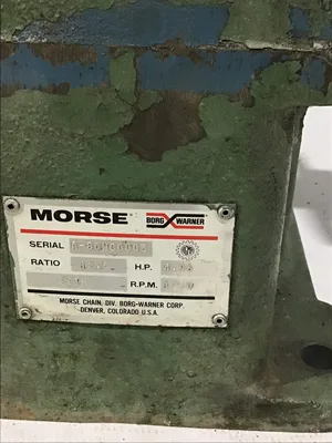 Morse A-80NG0005 Industrial Parallel-Shaft Worm Gear Speed Reducer