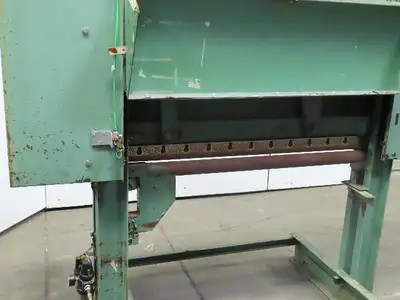 Mellon Eng. 16x36 41" Pneumatic Swing Cut-Off Shear 6-1/2" Stroke