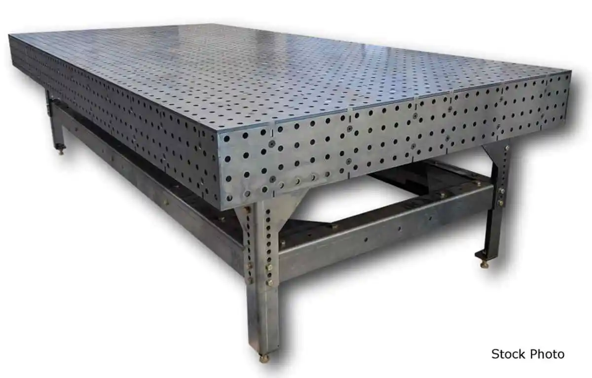 RUSHFORD (NEW) ADJUSTABLE STEEL WELDING TABLES