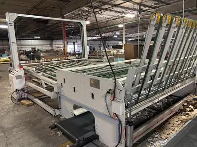 66″ x 110″ MckInley 2 color Rotary Die Cutter
