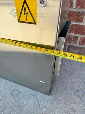 Used OPTEL VISION OP300 18X12X28 STAINLESS STEEL ENCLOSURE 120VAC Electronics & Components California US | Equipment Lab #1232260