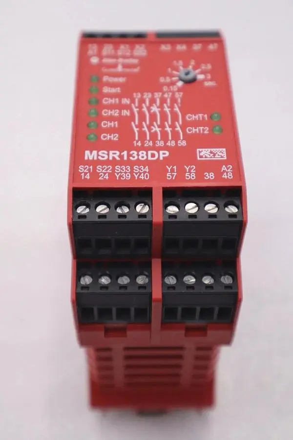 New Allen Bradley 440R-N23132 SER C Safety Relay GuardMaster MSR127TP STK L-241C