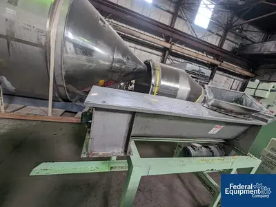 USED Mazzoni Mazzoni Two Stage Single Screw Vacuum Plodder, Model Duplex M350