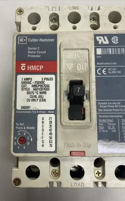 USED CUTLER-HAMMER HMCP007C0C