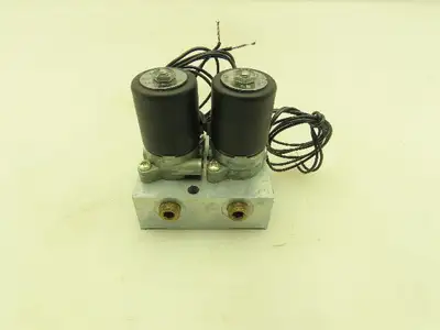 Honeywell Skinner MBD009 Solenoid Valve 4-Way Assembly NO 12VDC 150 PSI MBD005