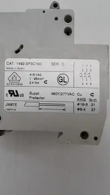 Used ALLEN-BRADLEY ALLEN-BRADLEY 1492-SP3C160 Fuses | ND Industrial Surplus #1211889