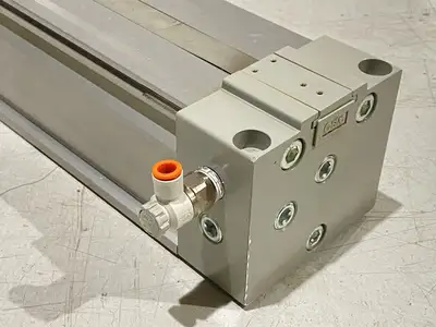 MY1B63-600 | SMC  Pneumatic Rodless Guided Cylinder 63mm Bore 600mm Stroke - Used