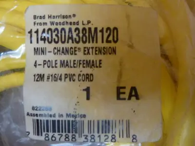 NEW BRAD HARRISON / WOODHEAD 114030A38M120