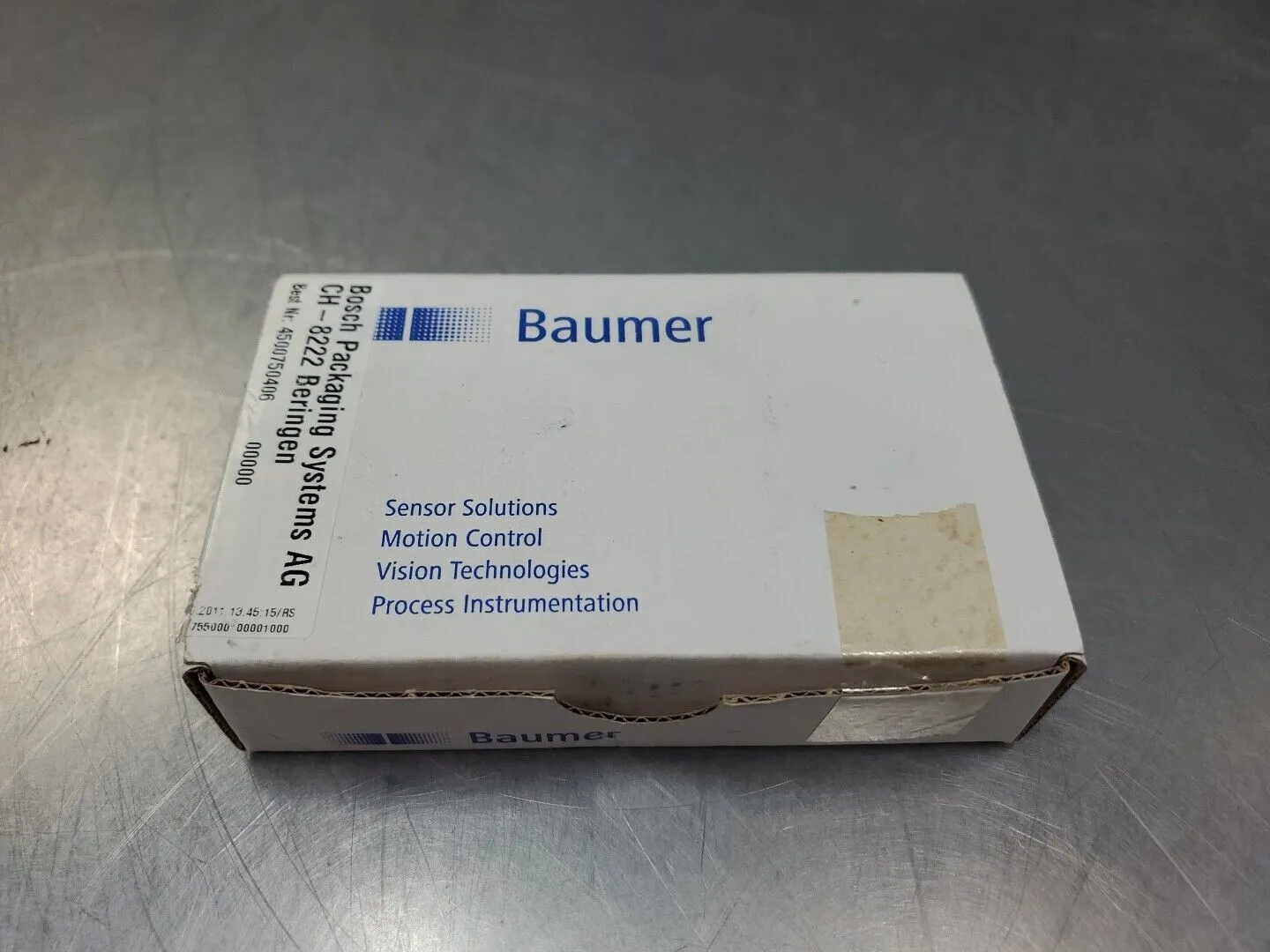 Baumer CH-8501 (OADM 20I4571/S14C) Distance Sensor. 5D-36