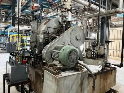 Krauss-Maffei HZ 125/2.5 SiE peeler centrifuge, 316SS.