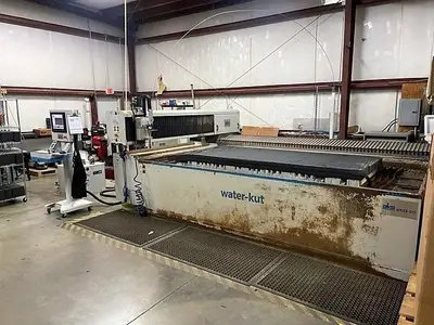 6' X 12" AKS MODEL WKX3S-612 WATERJET WITH 60,000 PSI