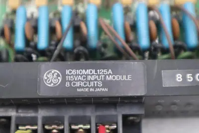 GE Fanuc IC610MDL125A Input 115 VAC 8 Point Module STOCK L-575C