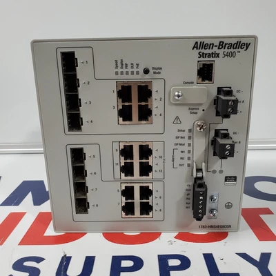 Used Allen-Bradley 1783-HMS4EG8CGN PLC Ethernet Equipment California US | American Industrial Supply Co. #1513413