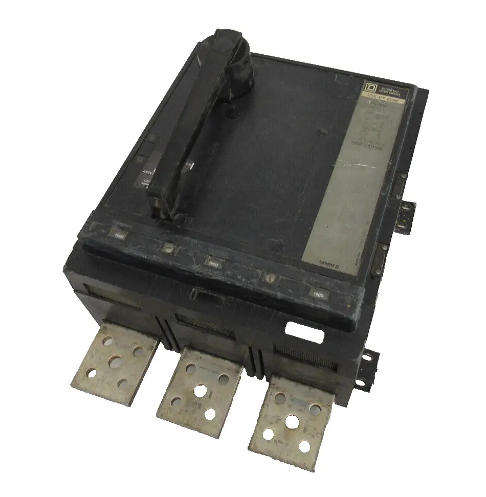 USED SQUARE D PAF2036 CIRCUIT BREAKER 2000A 3-POLE