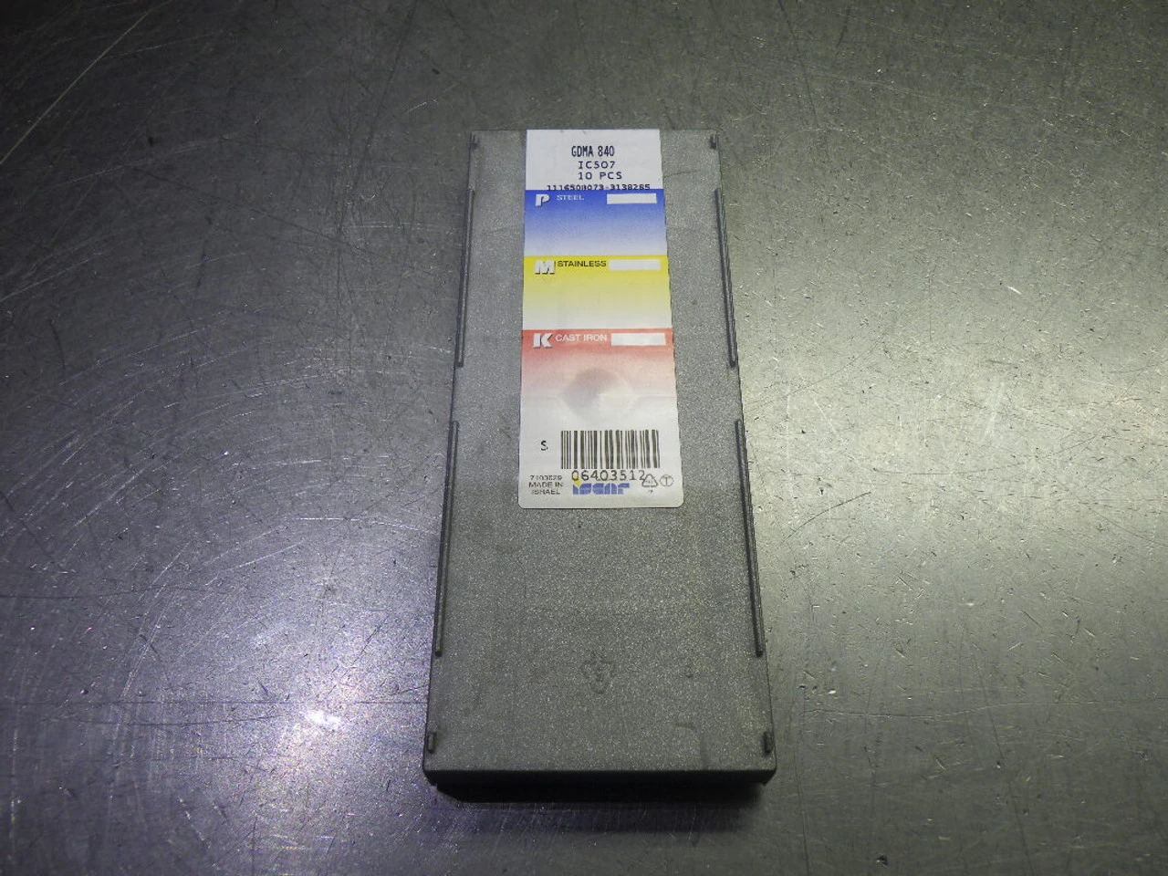 Iscar Carbide Grooving / Parting Inserts QTY10 GDMA 840 IC507 (LOC2403B)