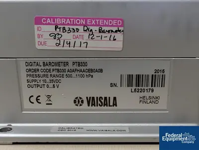 Used Vaisala Vaisala PTB330 BAROCAP Class A Digital Barometer, 500-1100 hPa, 0-5V Output Miscellaneous Laboratory Equipment Michigan US | Federal Equipment Company #1506013