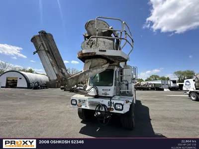 Used 2008 OSHKOSH S2346 Concrete Mixer Trucks New Jersey US | Proxy Equipment #1388754