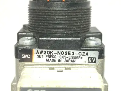 Used SMC AW20K-N02E3-CZA Air Pressure Regulators Michigan US | Maverick Industrial Sales #1391896