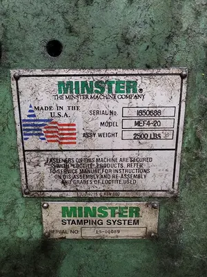 USED MINSTER MCC2-35