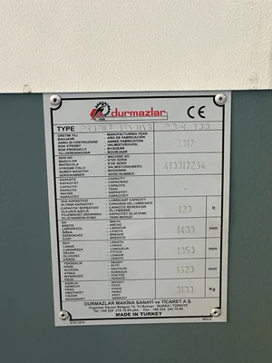 2017 DURMA PBH 100 Angle Bending Rolls | JPS International Inc (24)