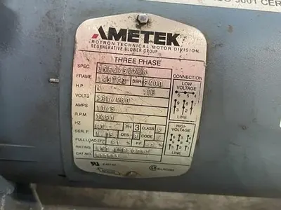 USED AMETEK ROTRON DR606CK72M