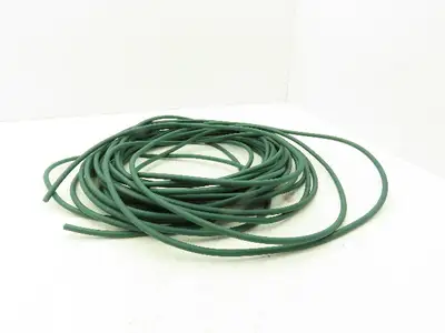 Volta 53336 Green Ruffthane Round Belting 8mm Diameter 75' Length