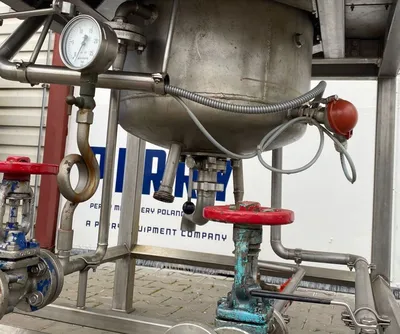 1969 CWH 40 L Reactor de presión y atmósfera de aleación Kettle (0-499 gal) | Perry Equipment (12)